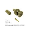 BNC Crimp plug RG223, RG142, RG400 